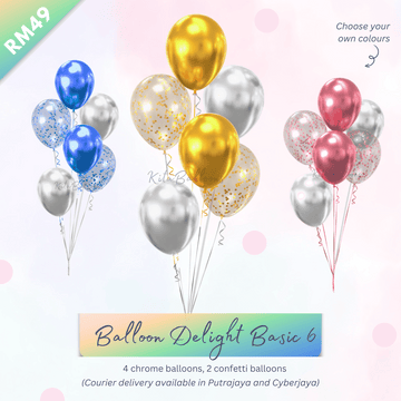 【Helium】Balloon Delight Basic 6