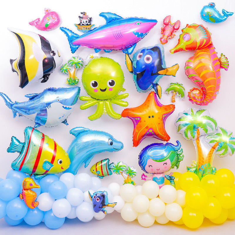 【Big Size】Sea Ocean Fish Balloons
