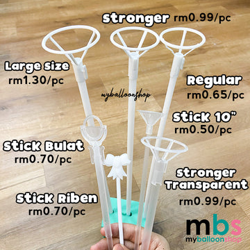 Sticks Balloons Collection -Wholesale