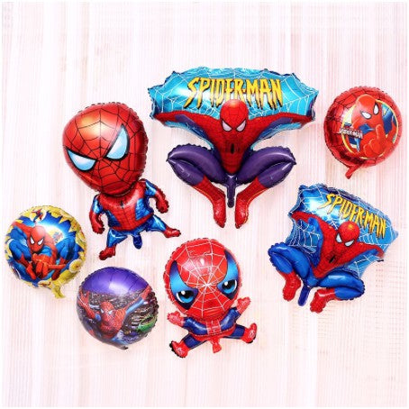 Spiderman Theme Balloons