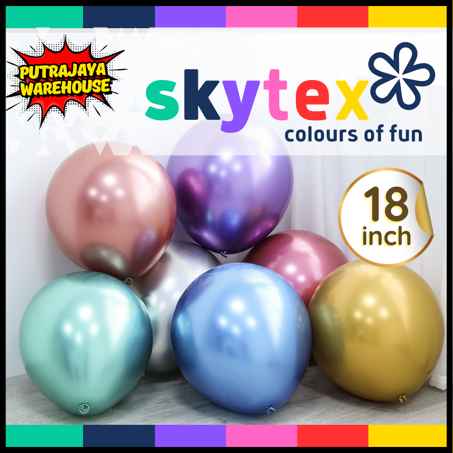 【18 INCH】Chrome & Premium - SKYTEX