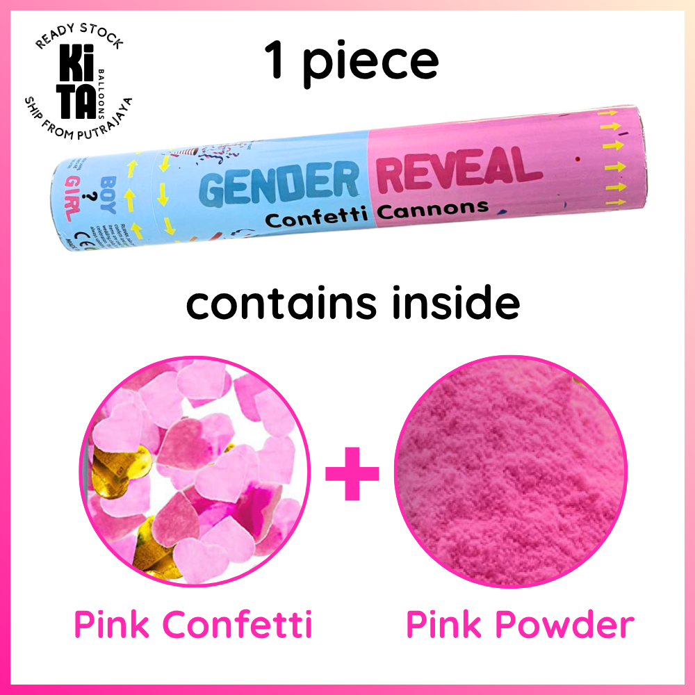 Gender Reveal Popper