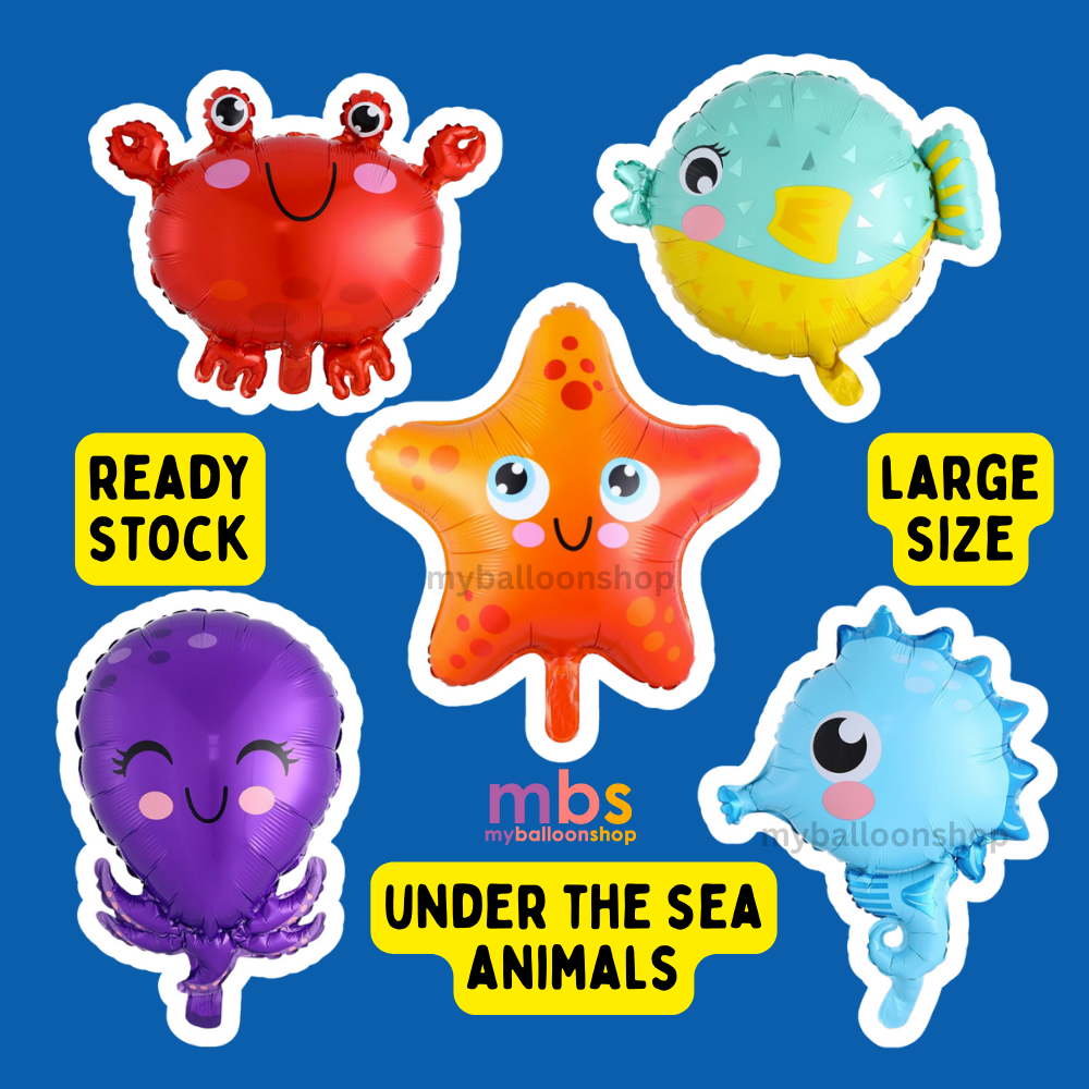 【Big Size】Sea Ocean Fish Balloons