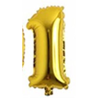 【16 inch】GOLD ABC & Numbers