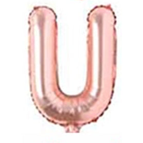 【16 inch】ROSE GOLD ABC & Numbers