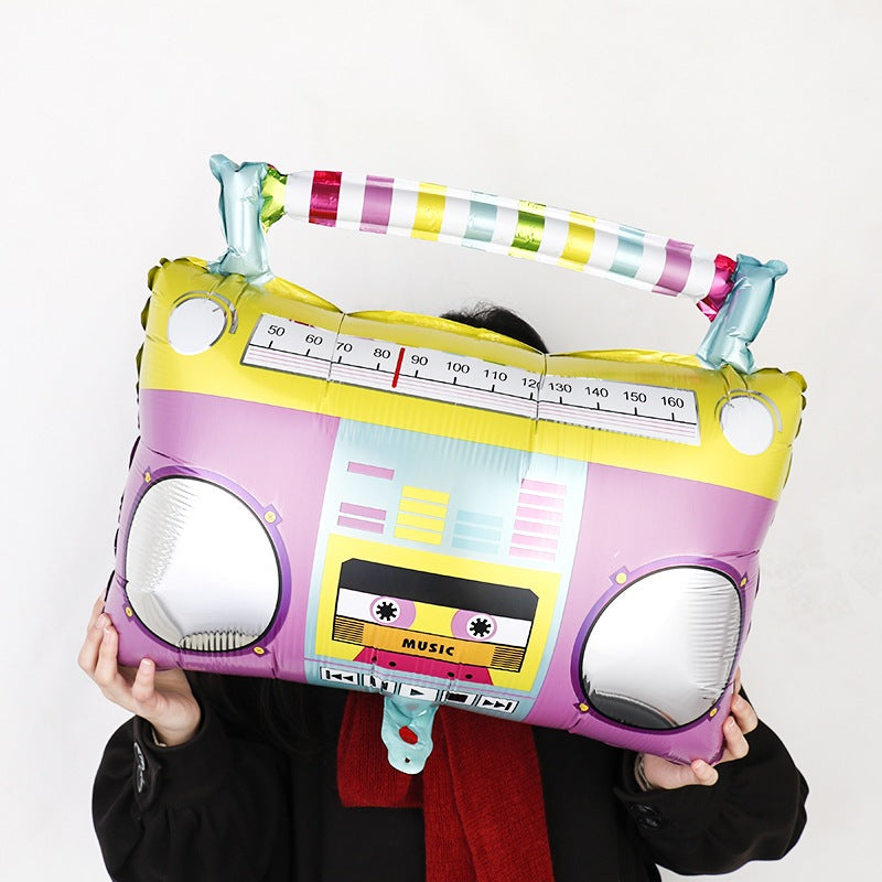 Retro Music Balloons