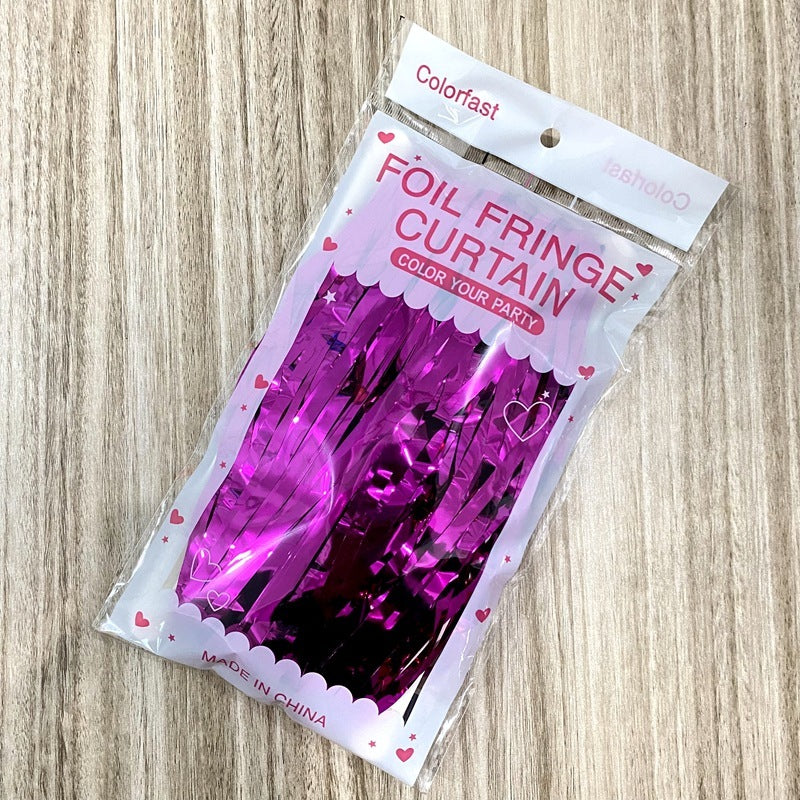 Curtain Foil Tinsel 1x2m
