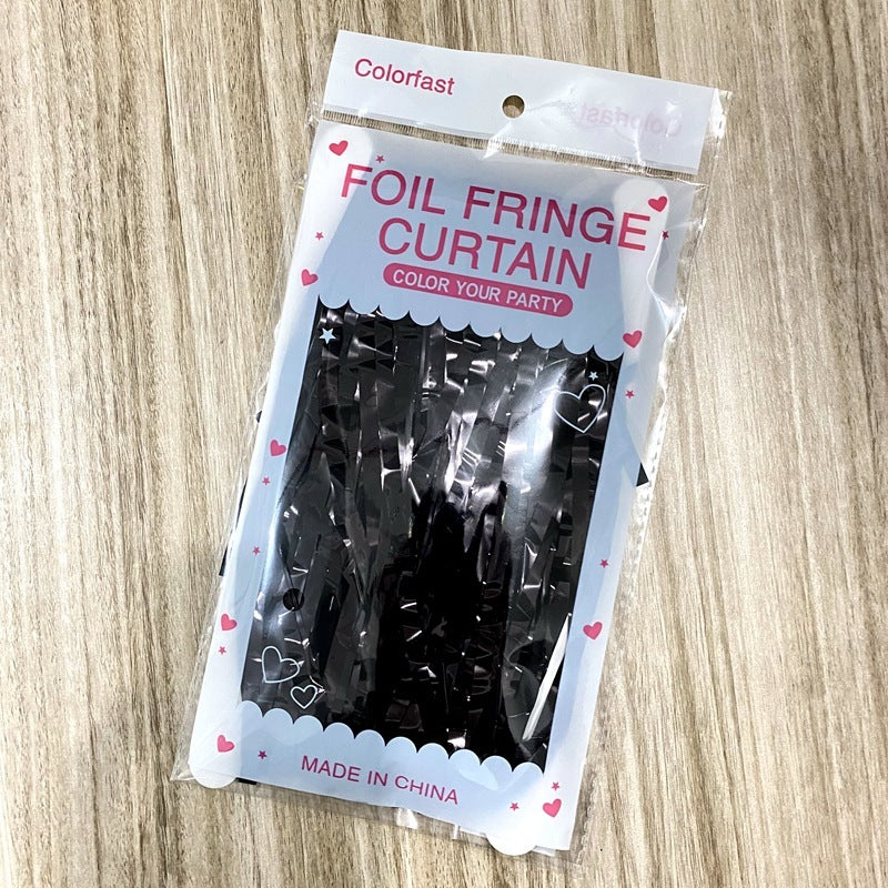 Curtain Foil Tinsel 1x2m