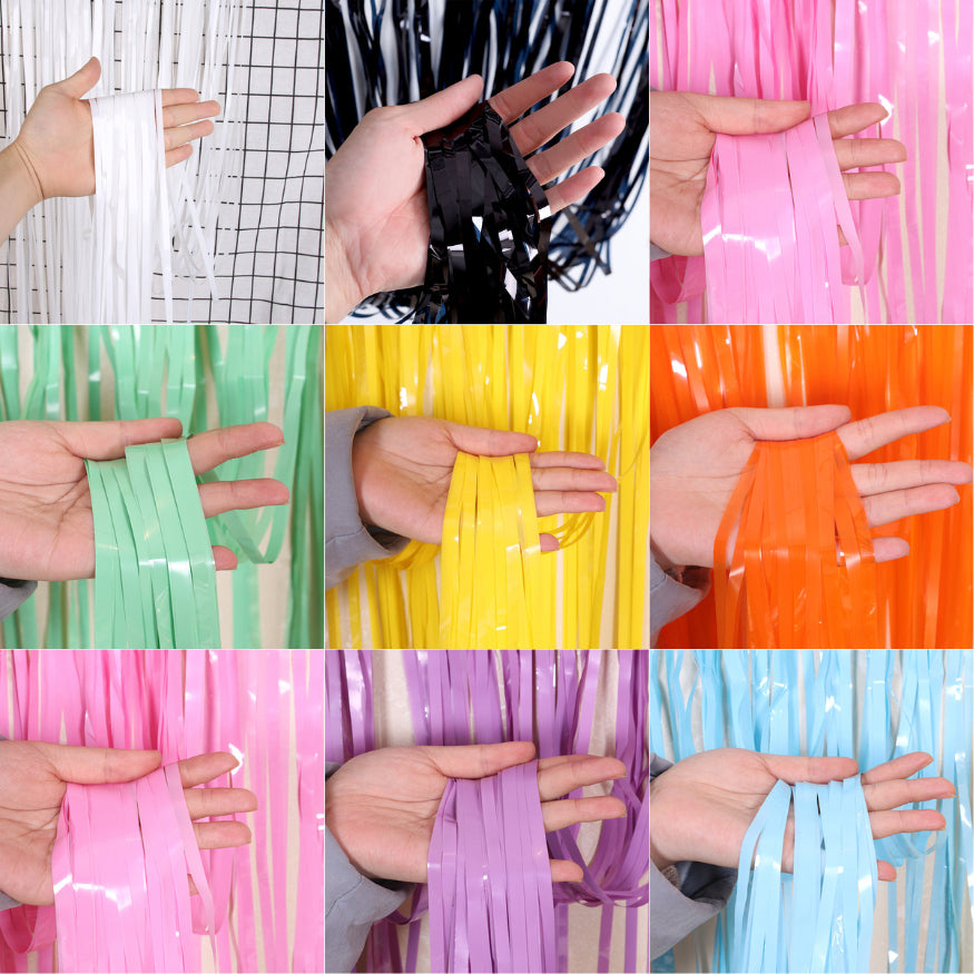 Curtain Foil Tinsel 1x2m