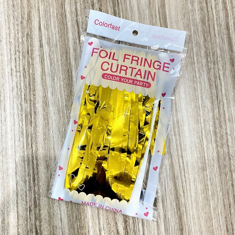 Curtain Foil Tinsel 1x2m