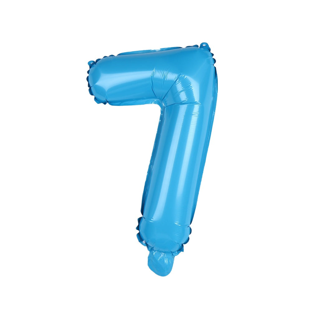 【16 inch】CANDY BLUE Numbers