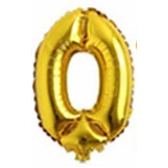 【16 inch】GOLD ABC & Numbers