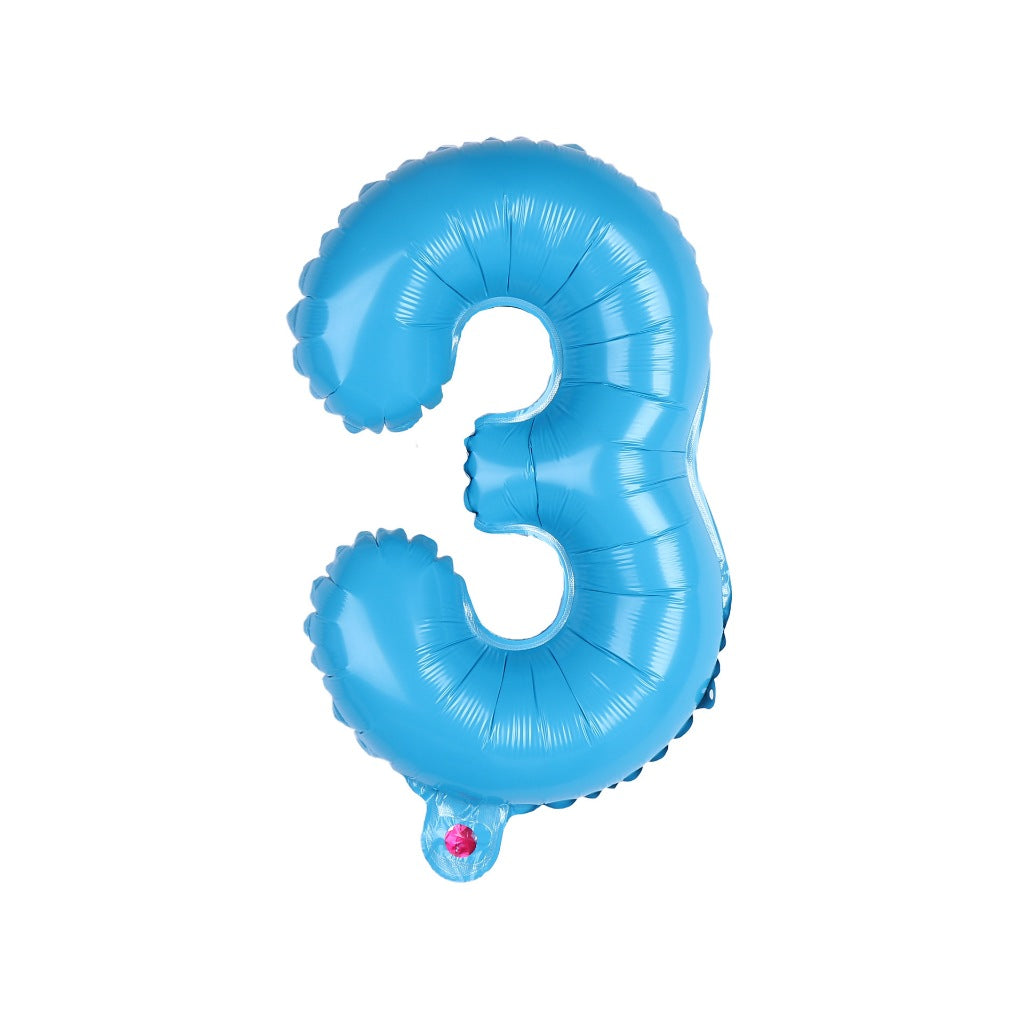 【16 inch】CANDY BLUE Numbers