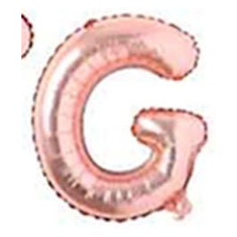 【16 inch】ROSE GOLD ABC & Numbers