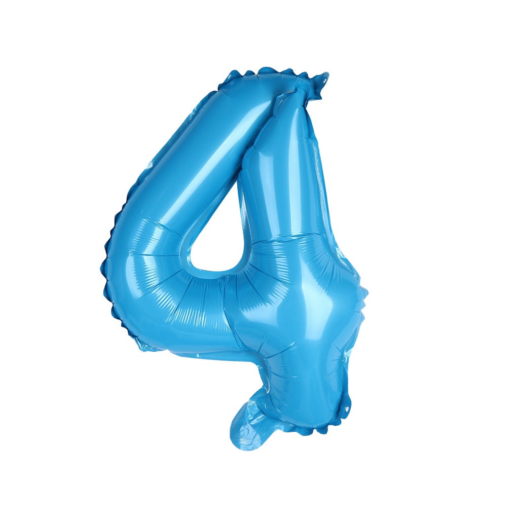 【16 inch】CANDY BLUE Numbers