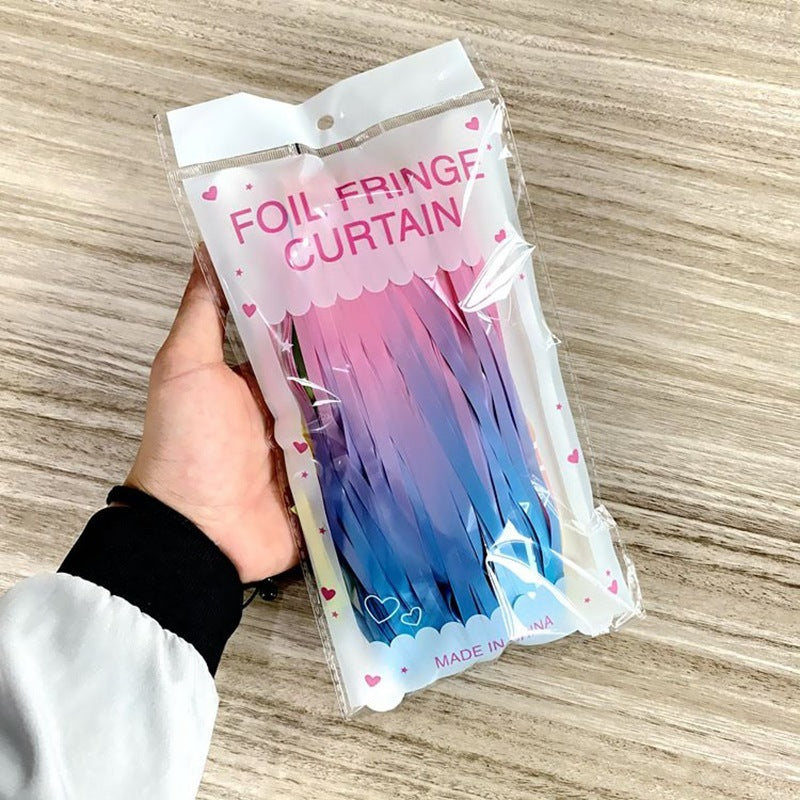 Curtain Foil Tinsel 1x2m