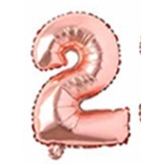 【16 inch】ROSE GOLD ABC & Numbers