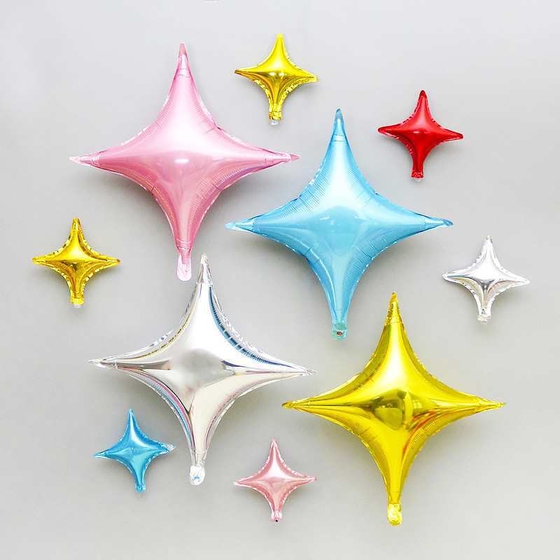 【10/26 inch】Pointed Star Balloons