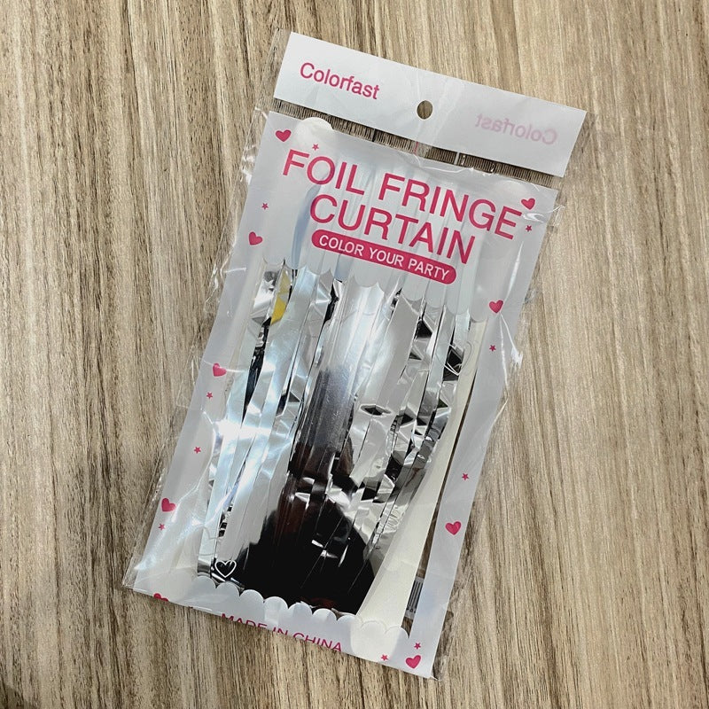 Curtain Foil Tinsel 1x2m