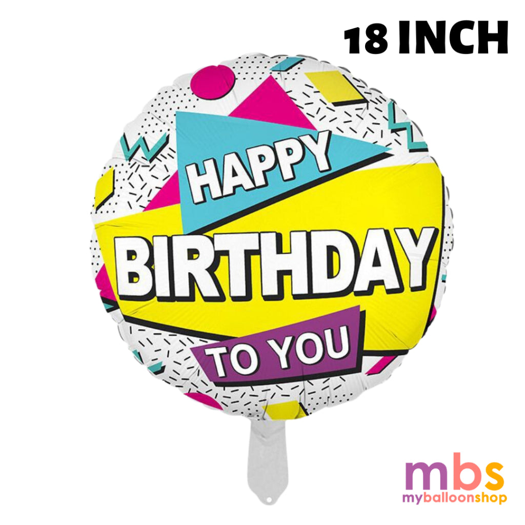 Retro Music Balloons