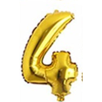 【16 inch】GOLD ABC & Numbers