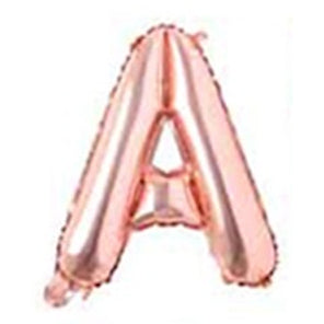 【16 inch】ROSE GOLD ABC & Numbers