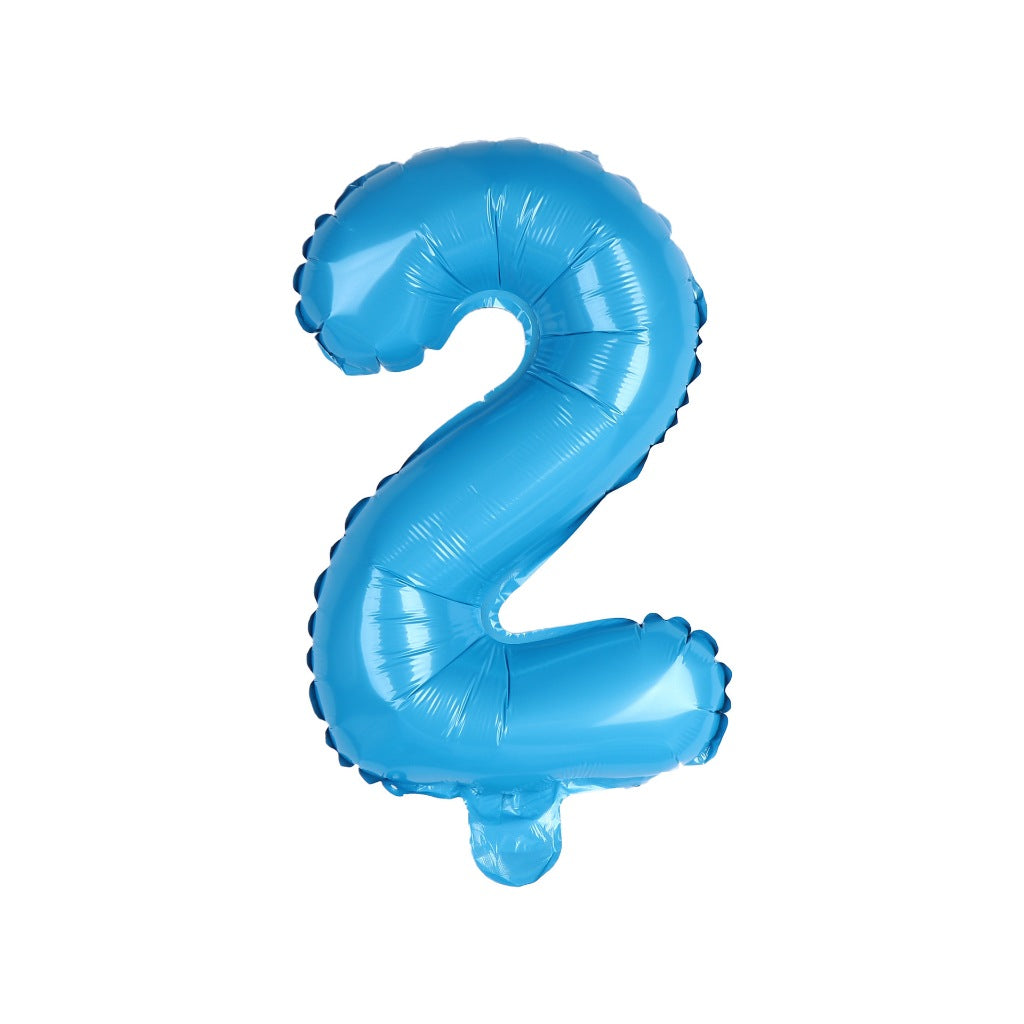 【16 inch】CANDY BLUE Numbers