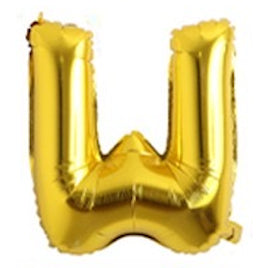 【16 inch】GOLD ABC & Numbers