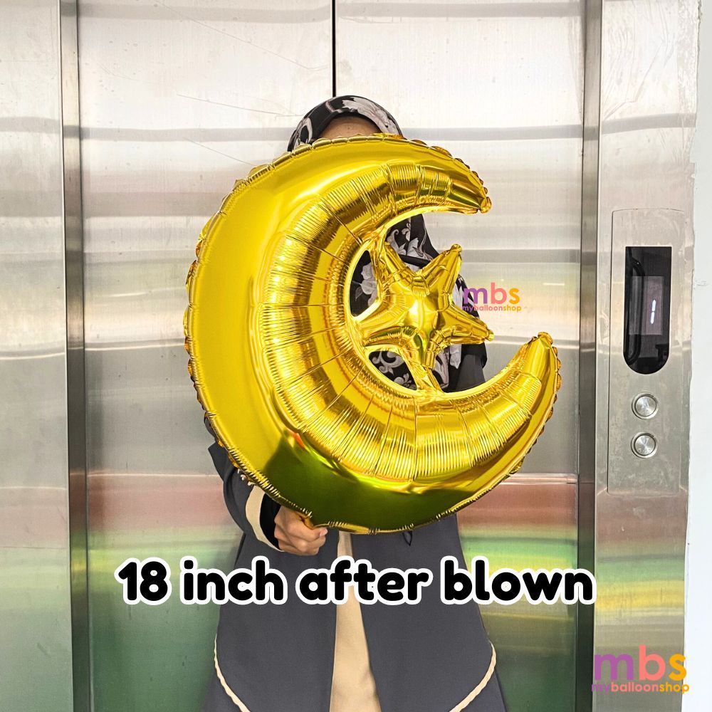 Bulan Bintang Merdeka Balloons