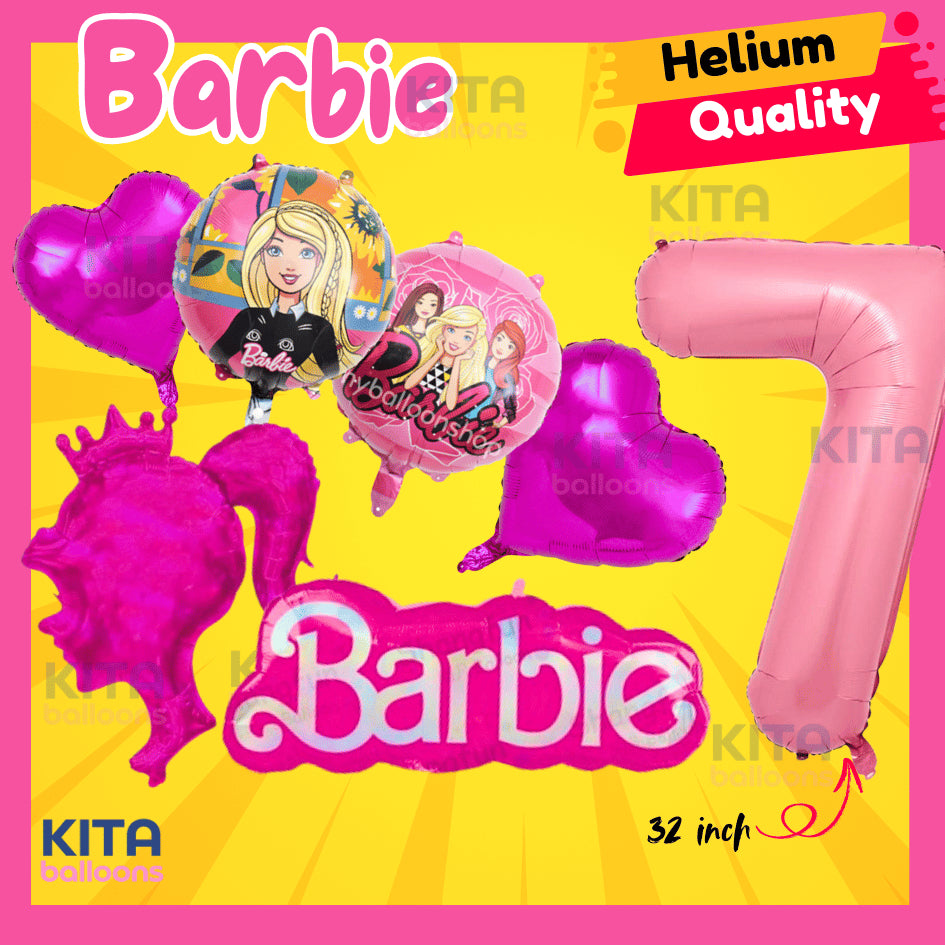 【Set】Barbie + Number