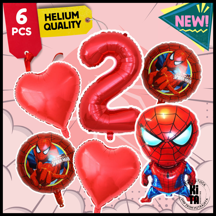 【Set】Spiderman + Number