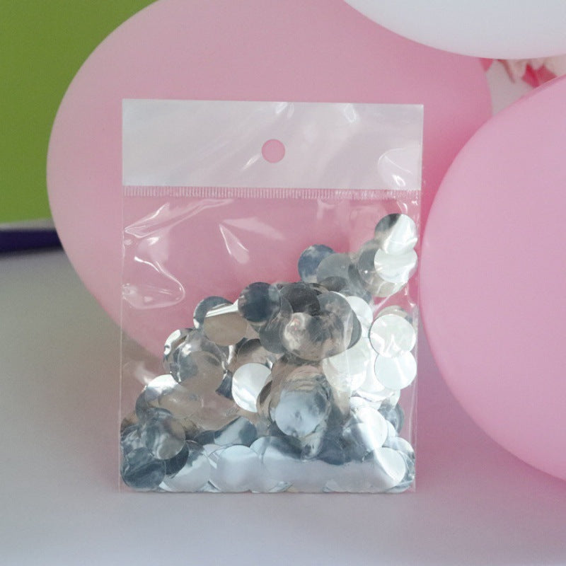 1.5cm/10g round confetti sequins