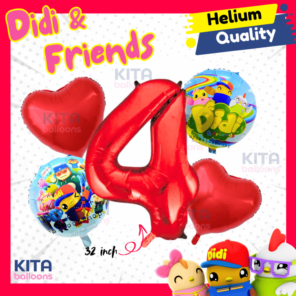 【Set】Didi & Friends + Number