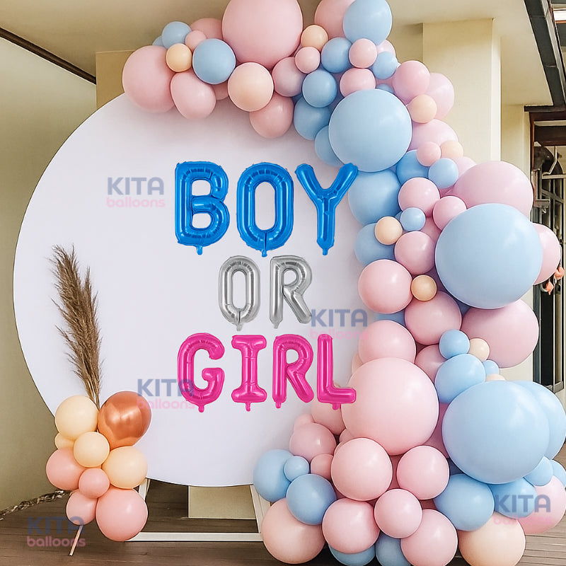 【Set】BOY or GIRL Balloons