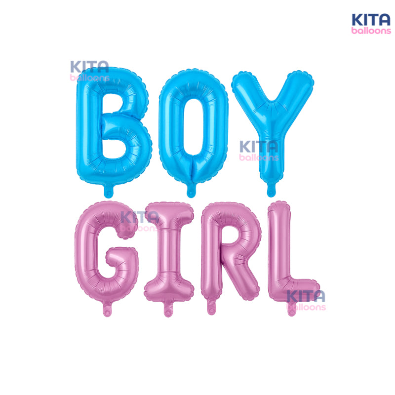 【Set】BOY or GIRL Balloons
