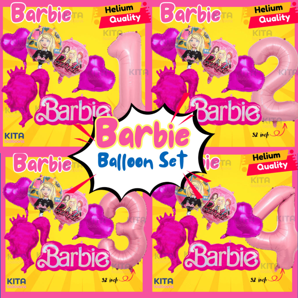 【Set】Barbie + Number