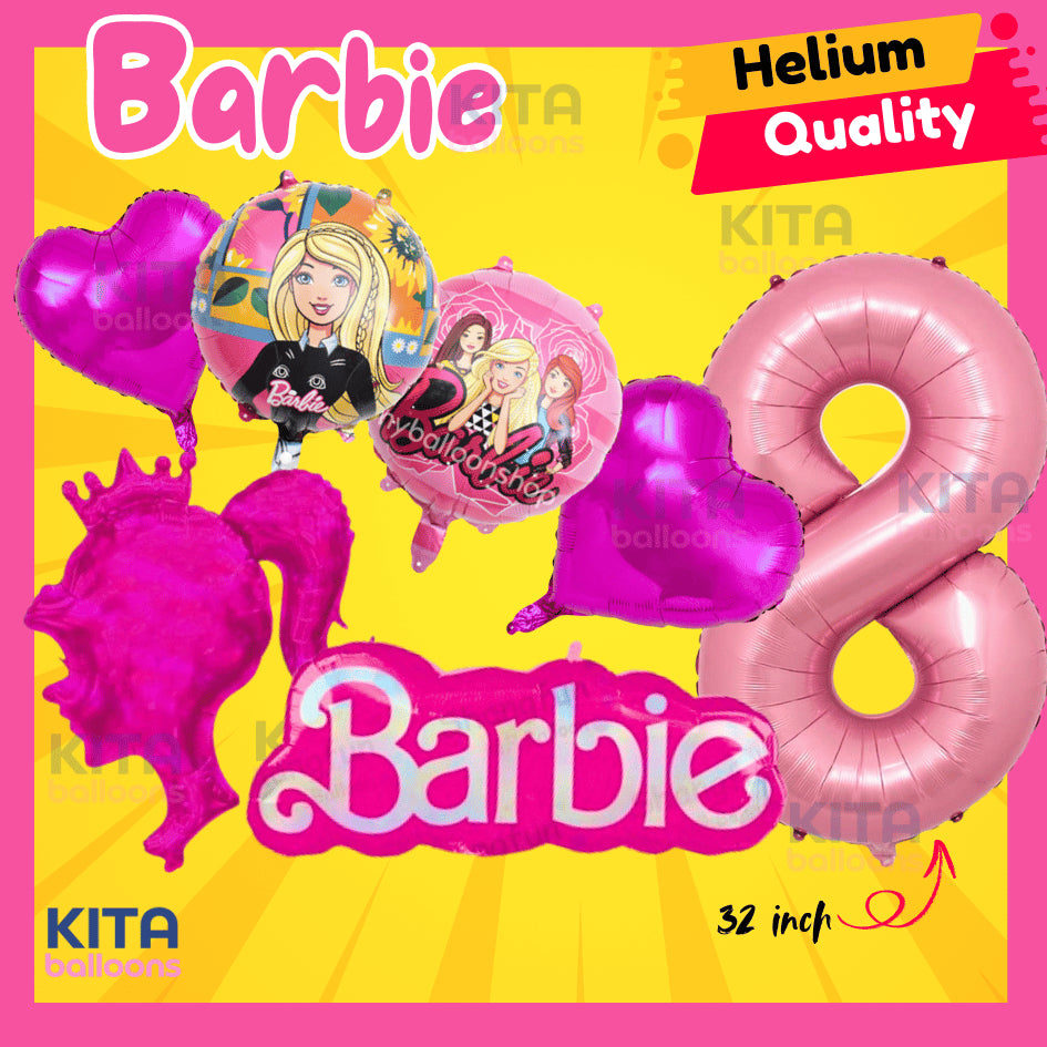 【Set】Barbie + Number