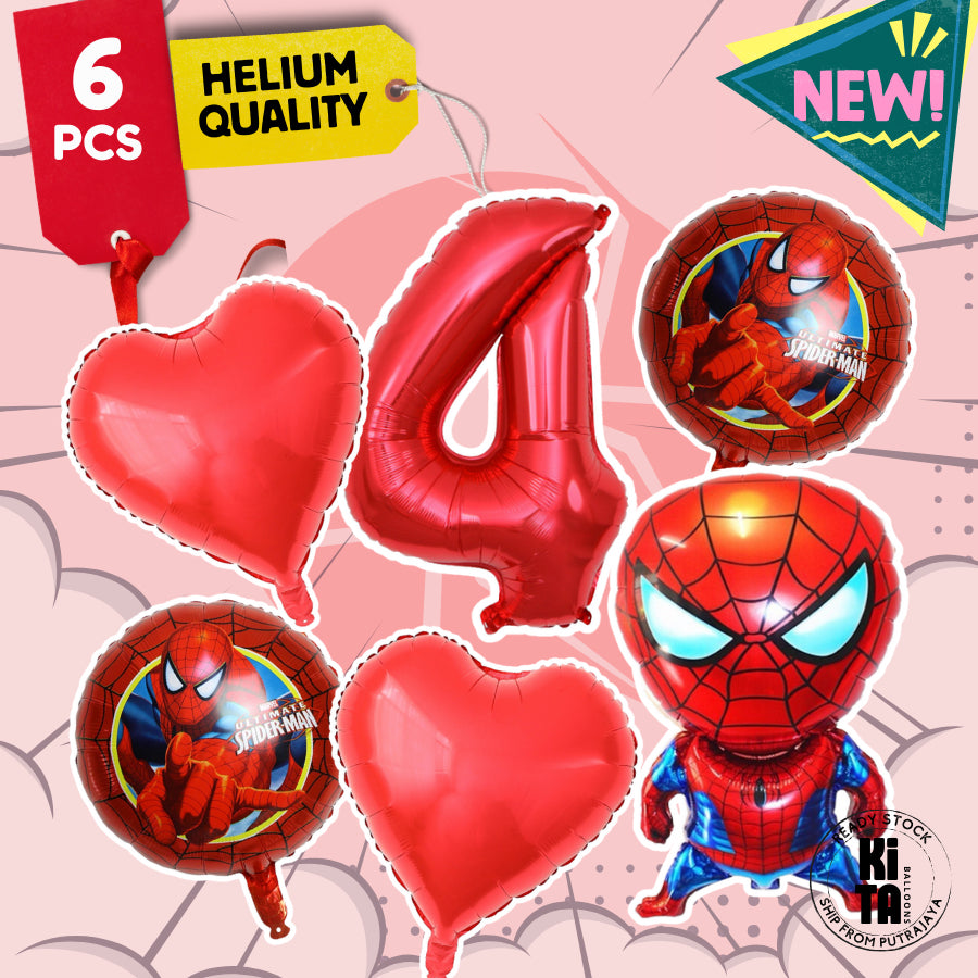 【Set】Spiderman + Number