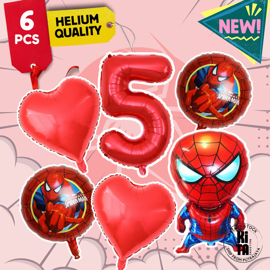 【Set】Spiderman + Number