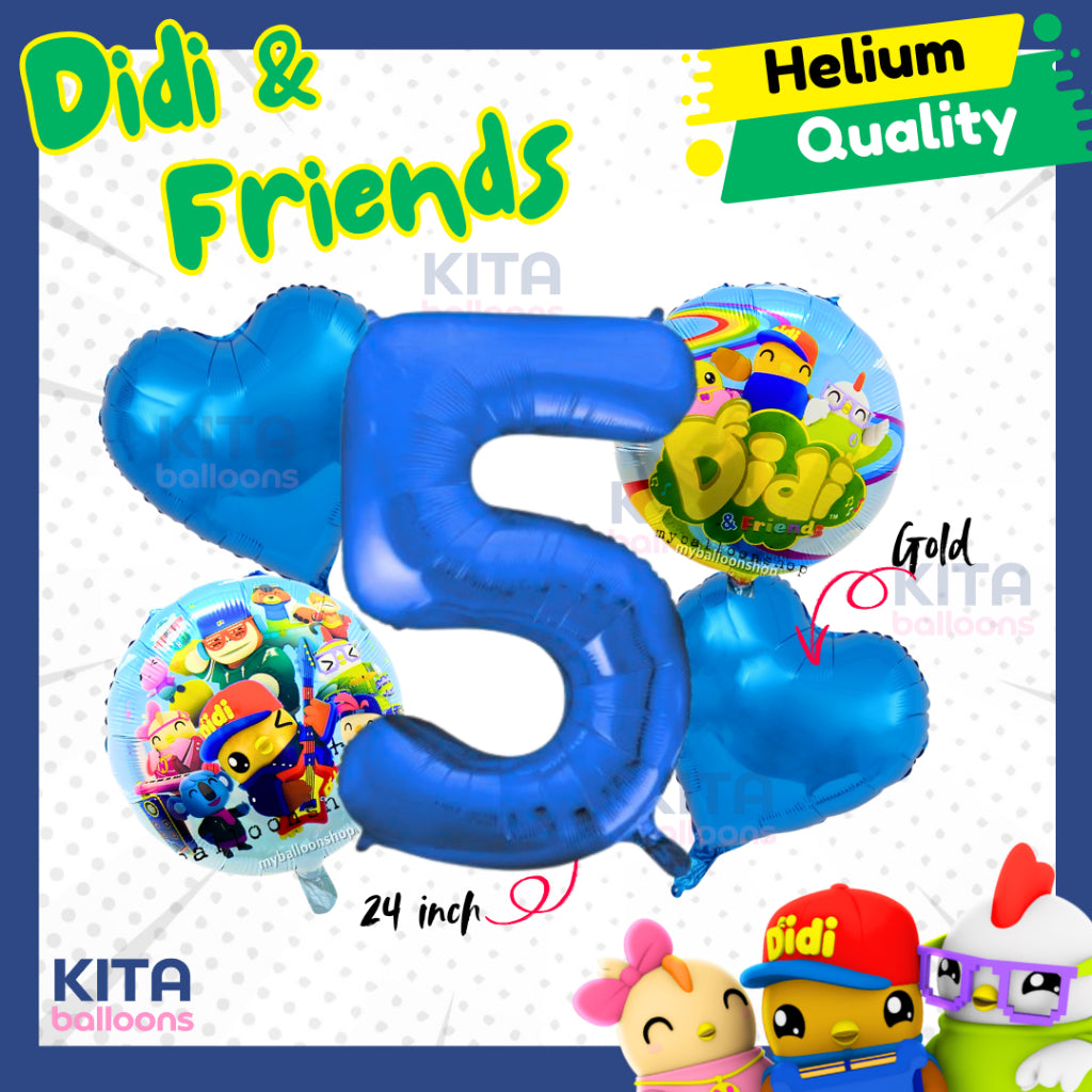 【Set】Didi & Friends + Number