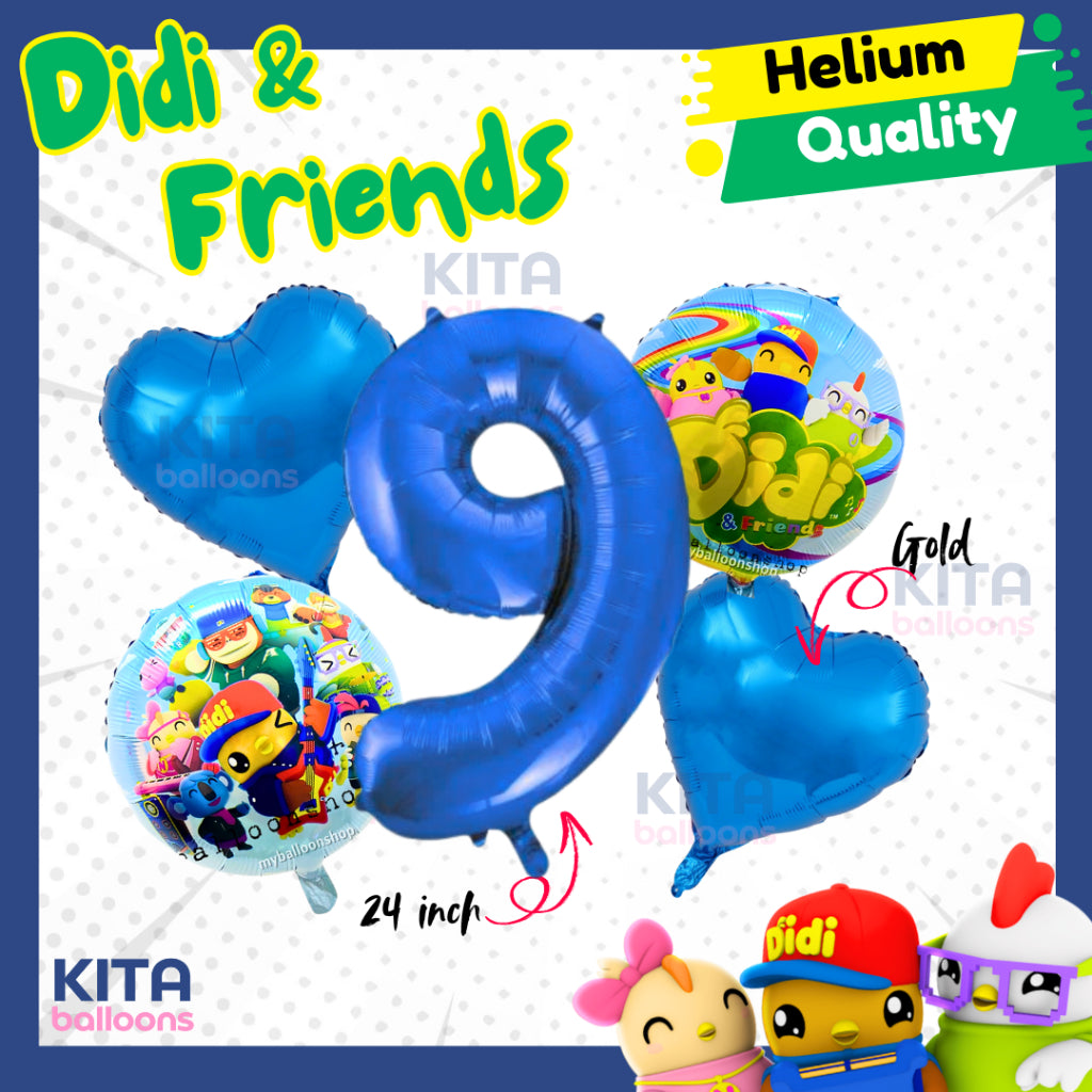 【Set】Didi & Friends + Number
