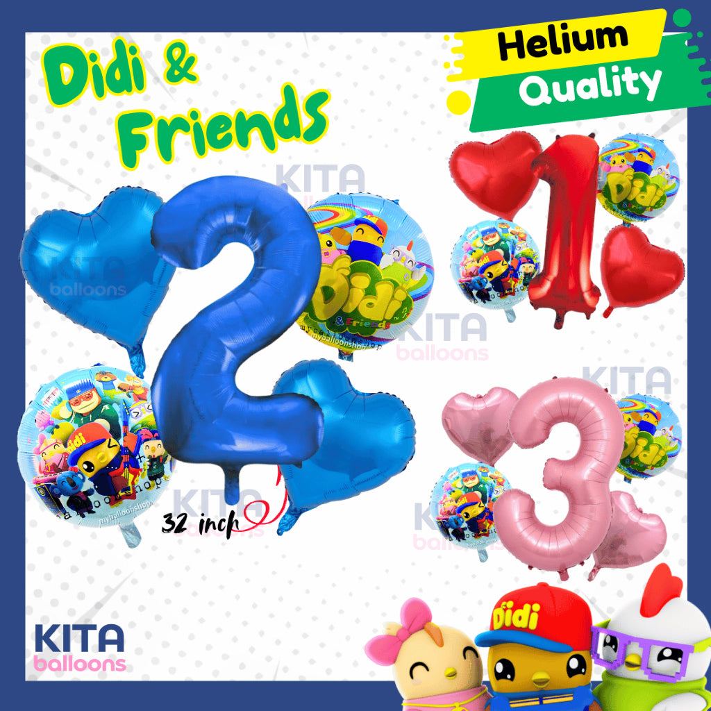 【Set】Didi & Friends + Number