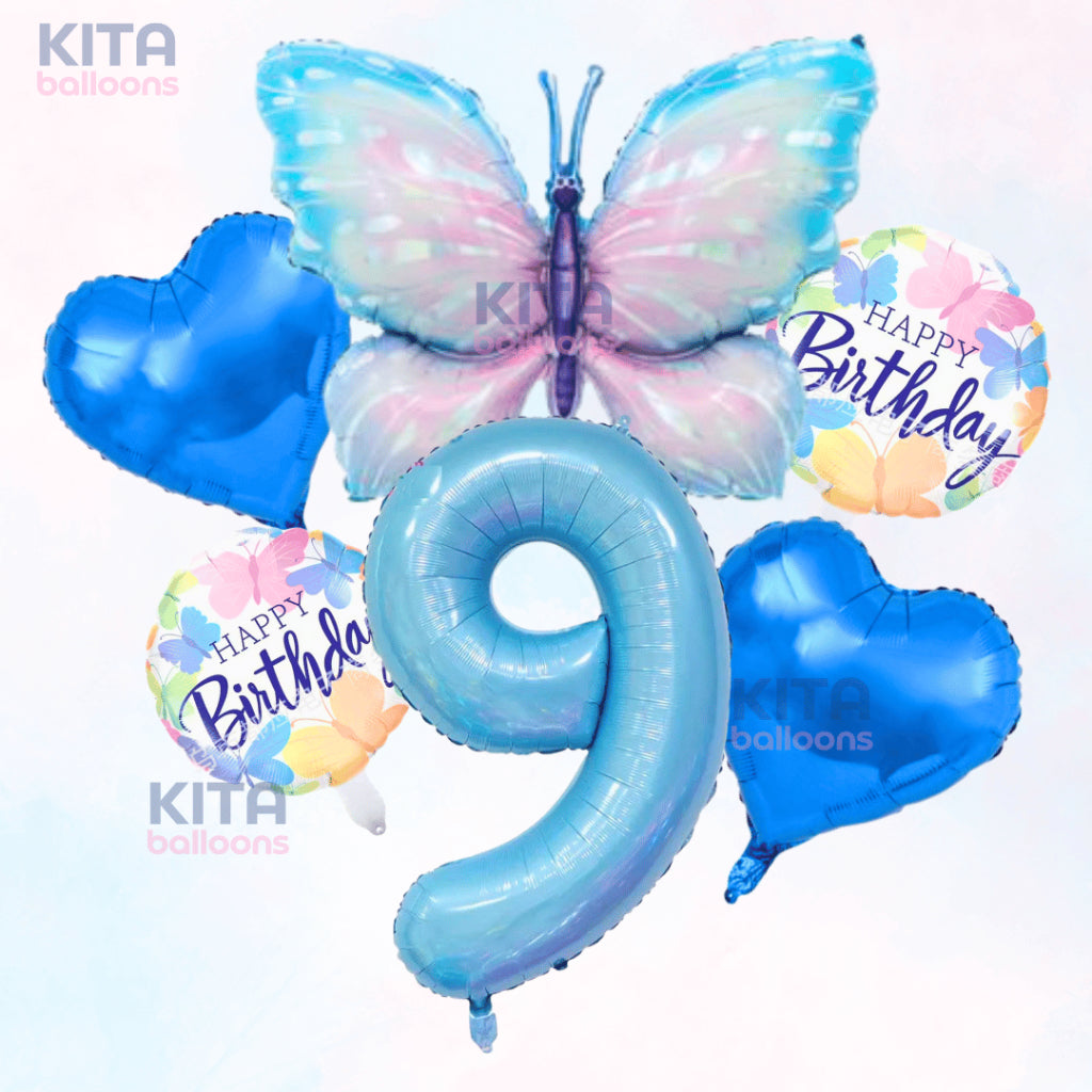 【Set】Butterfly + Number