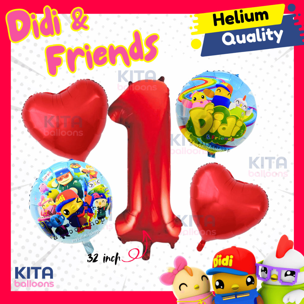 【Set】Didi & Friends + Number