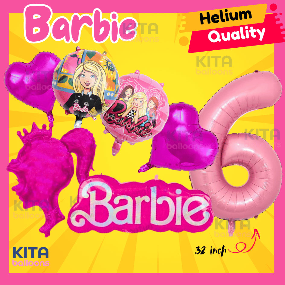 【Set】Barbie + Number
