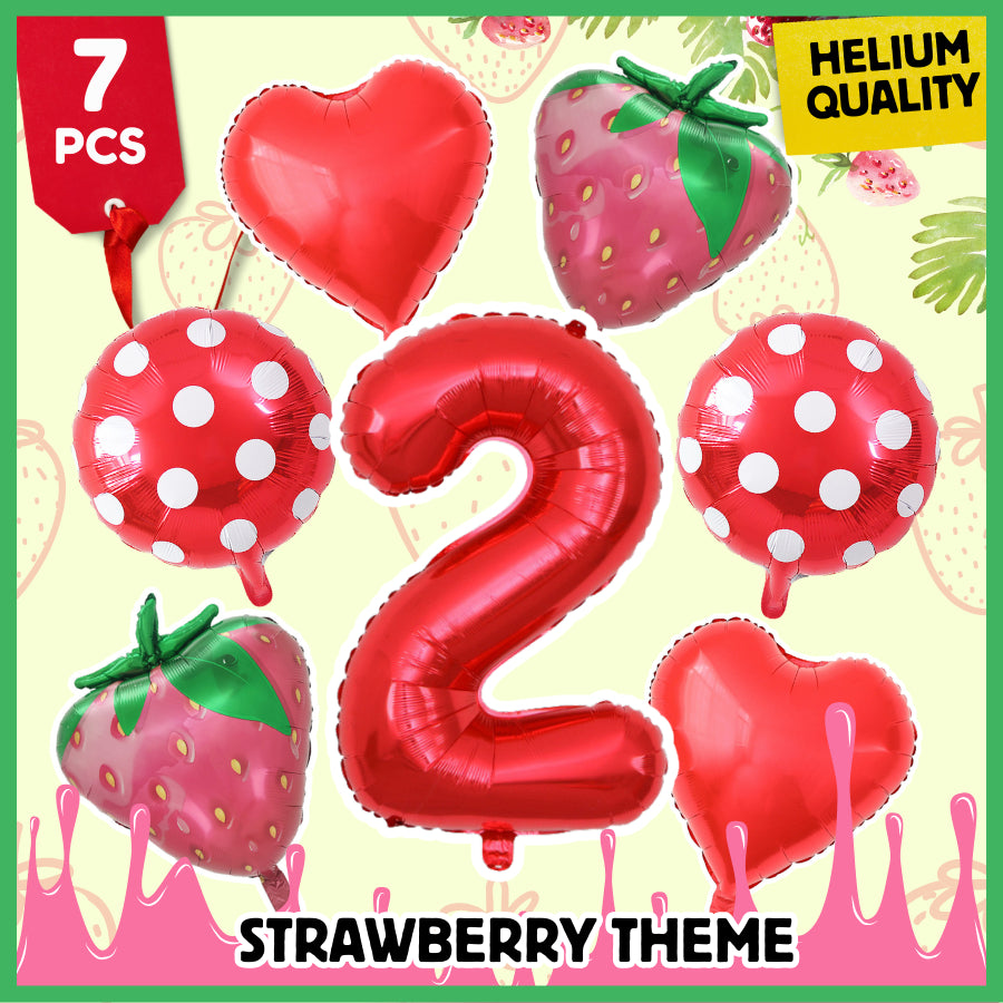 【Set】Strawberry + Number