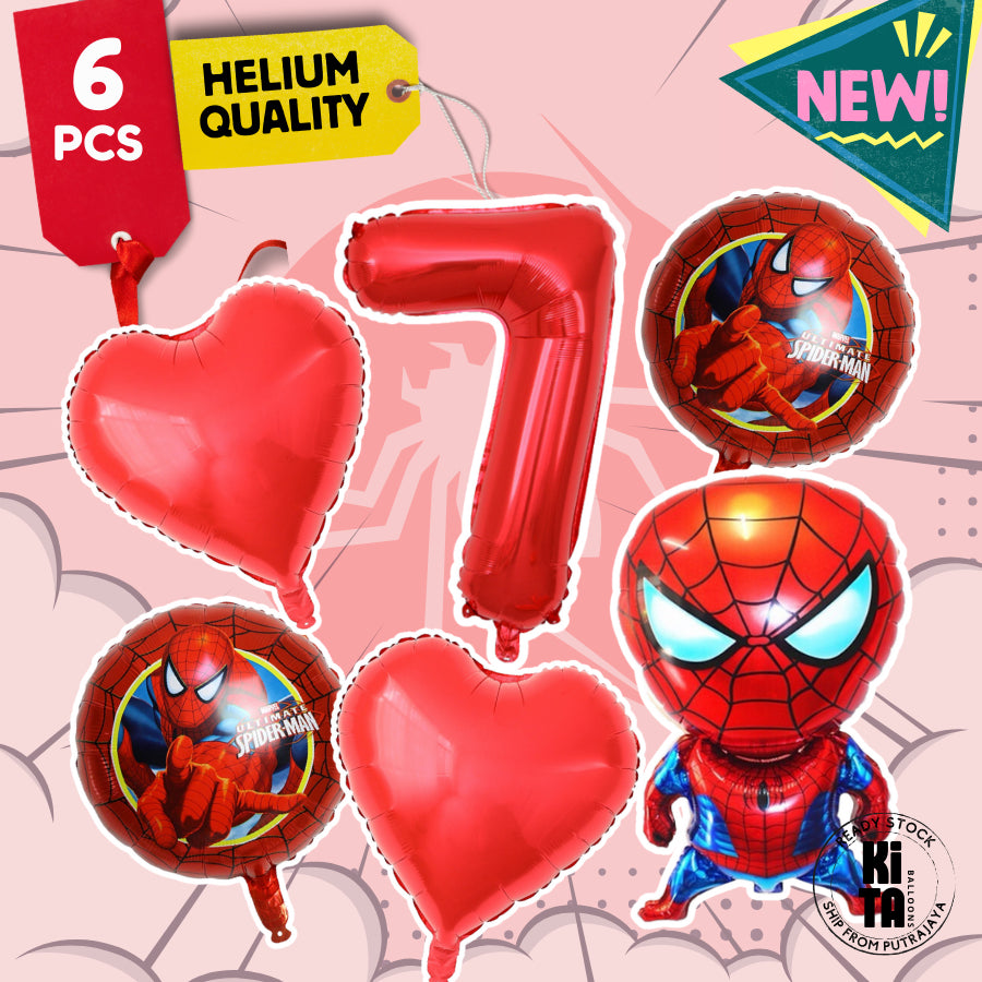 【Set】Spiderman + Number