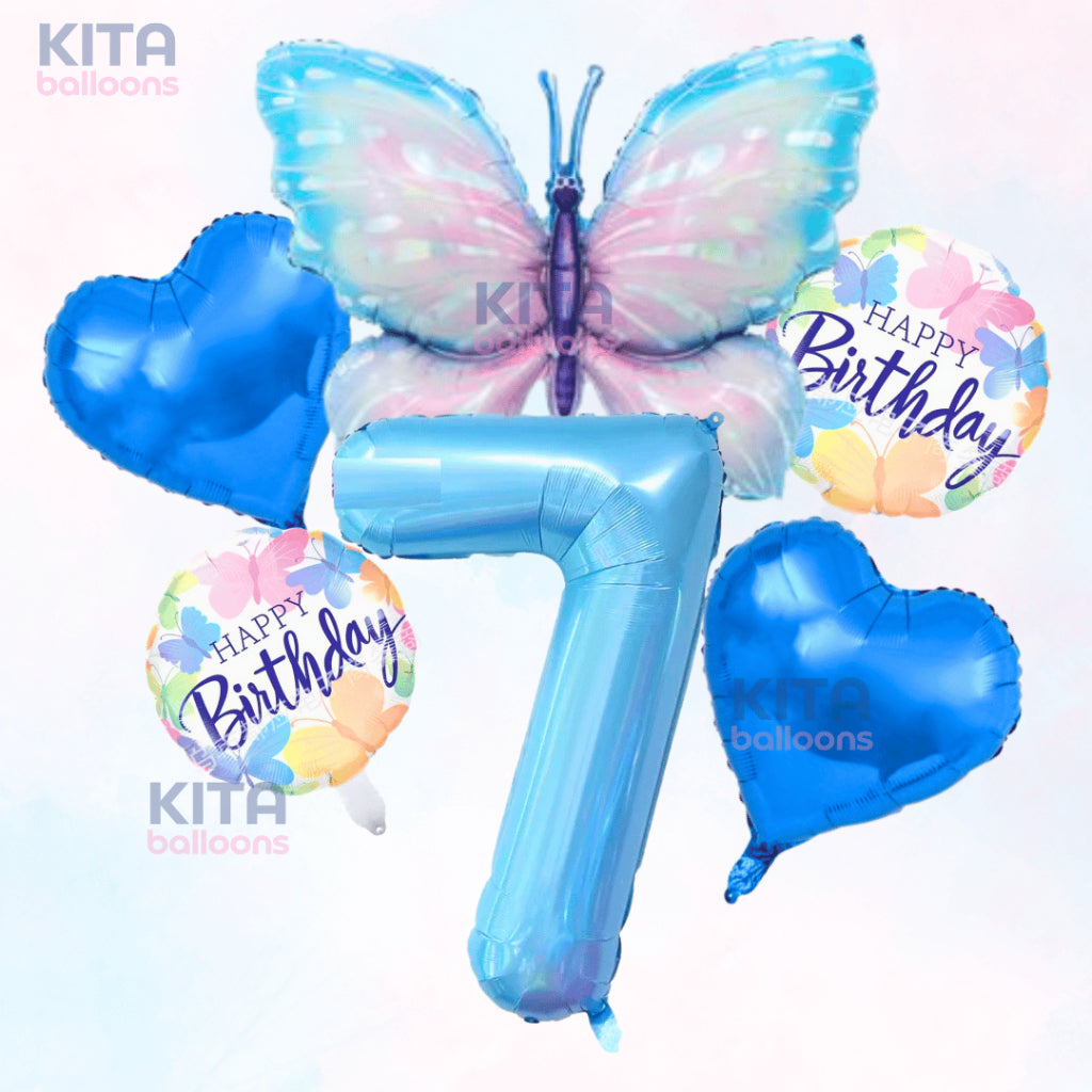 【Set】Butterfly + Number