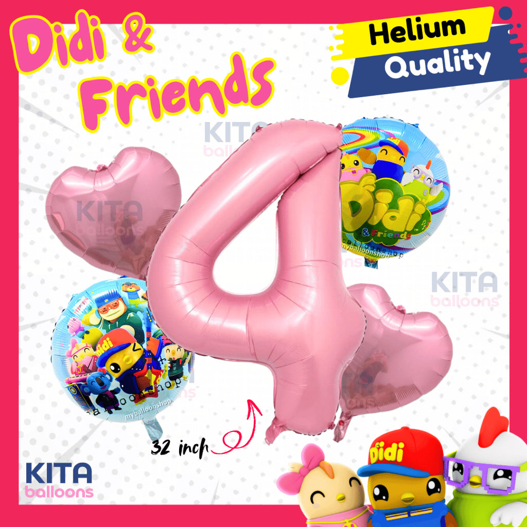 【Set】Didi & Friends + Number