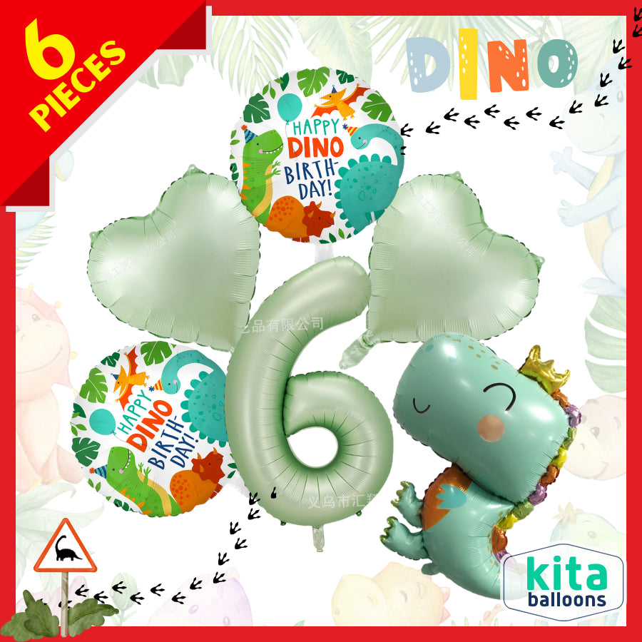 【Set】Dinosaur + Number